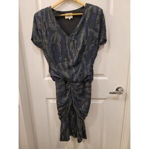Vintage 1980s Pellini After 5 by Van Bramlett Black Sequin Dress